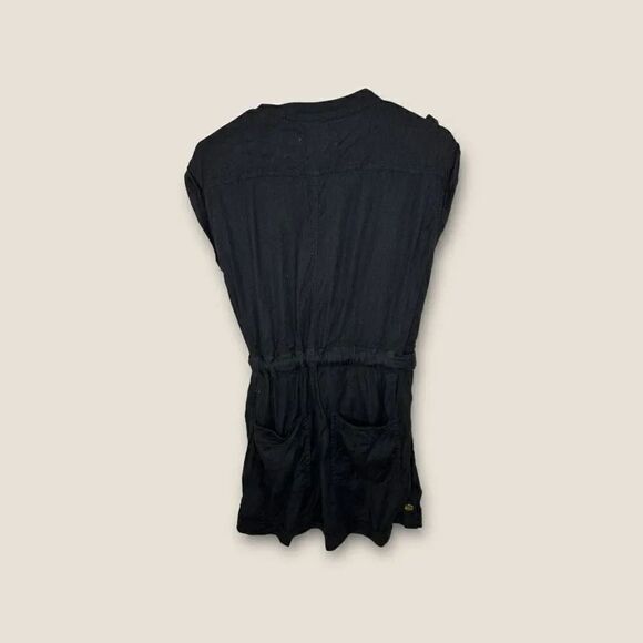 Anthropologie Breezy Utility Romper Black Size XS - Picture 5 of 7